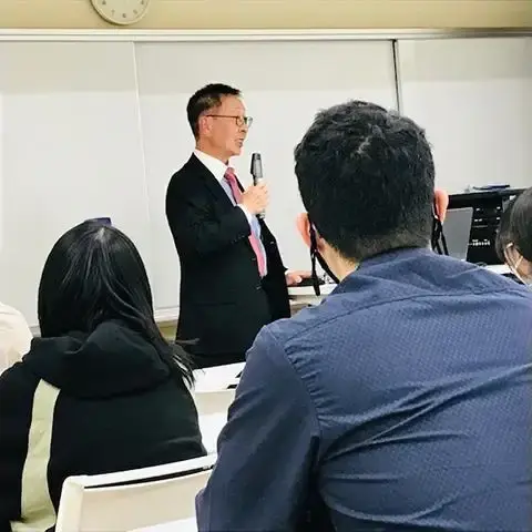 川上講師による講演の様子